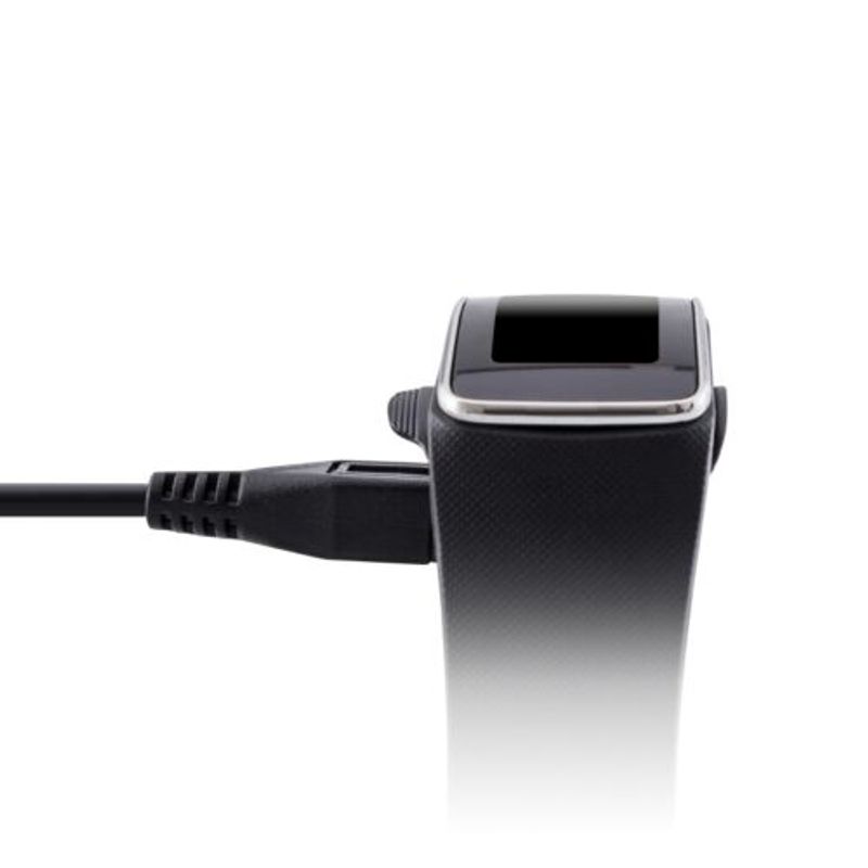 Laptop, Telefoane si Tablete - Telefoane mobile si accesorii - Accesorii Telefoane - Cabluri si adaptoare telefoane - Cablu de incarcare USB pentru Samsung Gear fit R350, Negru, 38719.01 - Infinity.ro