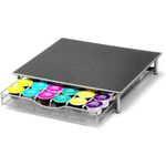 Electronice si Electrocasnice - Electrocasnice bucatarie - Preparare bauturi - Accesorii si consumabile aparate preparare bauturi - Suport pentru 36 capsule cafea,Quasar & Co.®,suport cafetiera, stand orizontal,suprafata antiaderenta,35x39x7,7 cm,metal - Infinity.ro
