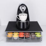 Electronice si Electrocasnice - Electrocasnice bucatarie - Preparare bauturi - Accesorii si consumabile aparate preparare bauturi - Suport pentru 36 capsule cafea,Quasar & Co.®,suport cafetiera, stand orizontal,suprafata antiaderenta,35x39x7,7 cm,metal - Infinity.ro