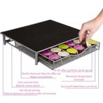 Electronice si Electrocasnice - Electrocasnice bucatarie - Preparare bauturi - Accesorii si consumabile aparate preparare bauturi - Suport pentru 36 capsule cafea,Quasar & Co.®,suport cafetiera, stand orizontal,suprafata antiaderenta,35x39x7,7 cm,metal - Infinity.ro