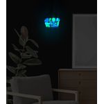 Casa si Gradina - Corpuri si surse de iluminat - Veioze si lampi - Lampadare - Lustra cu efect fosforescent in intuneric - Infinity.ro