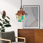 Casa si Gradina - Corpuri si surse de iluminat - Veioze si lampi - Lampadare - Lustra cu efect fosforescent in intuneric - Infinity.ro