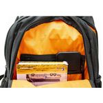 Laptop, Telefoane si Tablete - Laptopuri si accesorii - Accesorii Laptop - Genti laptop - LAMONZA RUCSAC DE LAPTOP CREST 43 CM NEGRU CU PORTOCALIU - Infinity.ro