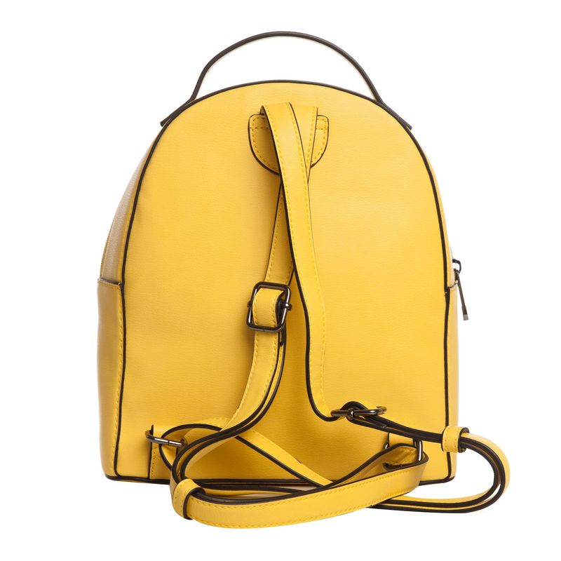 Fashion, accesorii si bijuterii - Femei - Accesorii femei - Genti si rucsacuri femei - Rucsac dama Amber 25x24x11 cm, galben - Infinity.ro