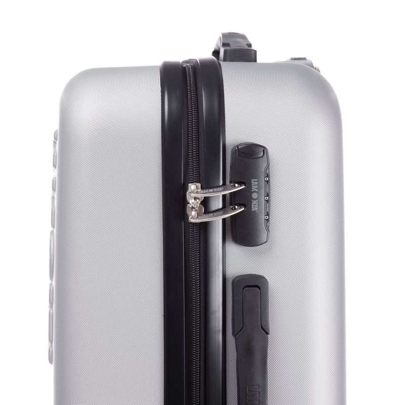 Sport si Outdoor - Articole de voiaj - Trolere - Troler Steelcase 55 X 36 X 23 cm, argintiu - Infinity.ro