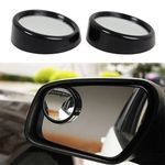 Auto si Moto - Piese auto si accesorii - Caroserie - Oglinzi si accesorii - Set 2 oglinzi suplimentare "Unghi Mort", rotunde, autoadezive, diametru 53mm - Infinity.ro