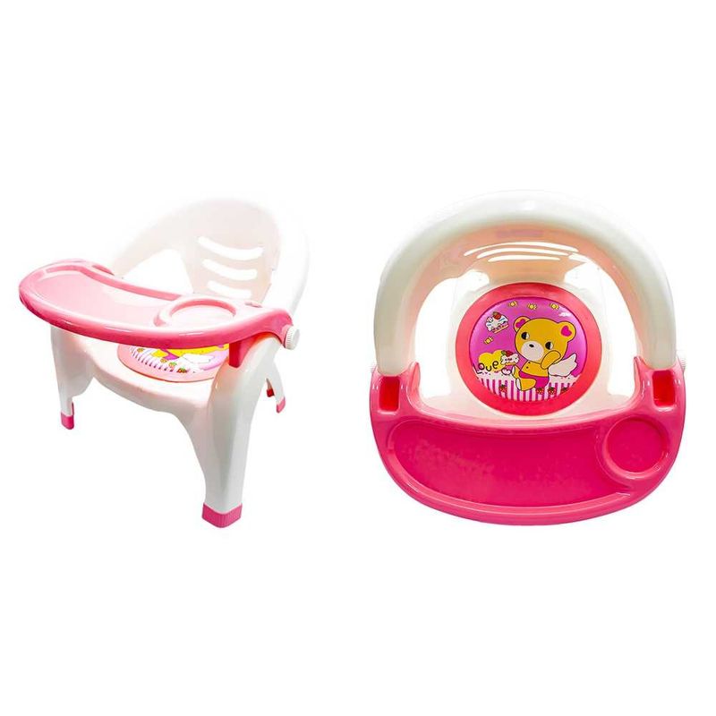 Jucarii, Copii si Bebe - Carucioare si articole de transport - Premergatoare - Scaunel cu masuta pentru bebe, 7Toys - Infinity.ro