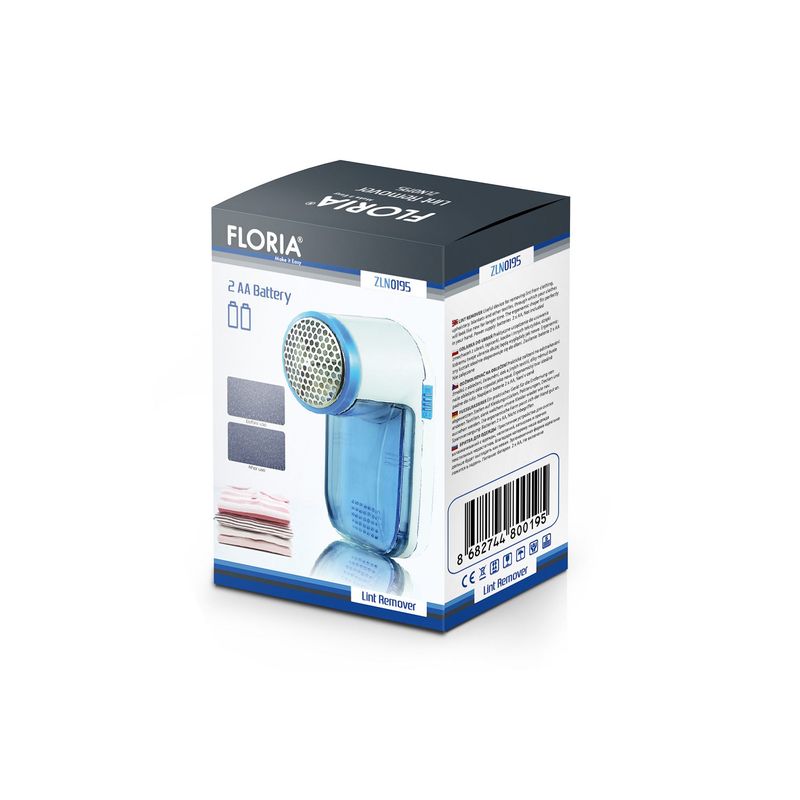 Market - Spalare si intretinere rufe - Produse intretinere textile - Intretinere textile - Aparat de curatat scame Floria ZLN0195, Bleu - Infinity.ro