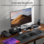 PC, gaming si accesorii - Periferice PC - Tastaturi - Tastatura Pliabila Slim, Bluetooth, fara fir, universala, compatibila Windows, Android, IOS, Negru - Infinity.ro