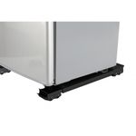 Casa si Gradina - Sanitare - Suporturi si accesorii baie - Suporturi baie - Suport mobil extensibil Zilan ZLN4767 Negru cu roti si anti derapant - Infinity.ro