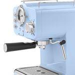 Electronice si Electrocasnice - Electrocasnice bucatarie - Preparare bauturi - Espressoare - Espressor manual Zilan ZLN2861 Albastru,15 Bar, 1.25 l, 1100W, Design Retro - Infinity.ro