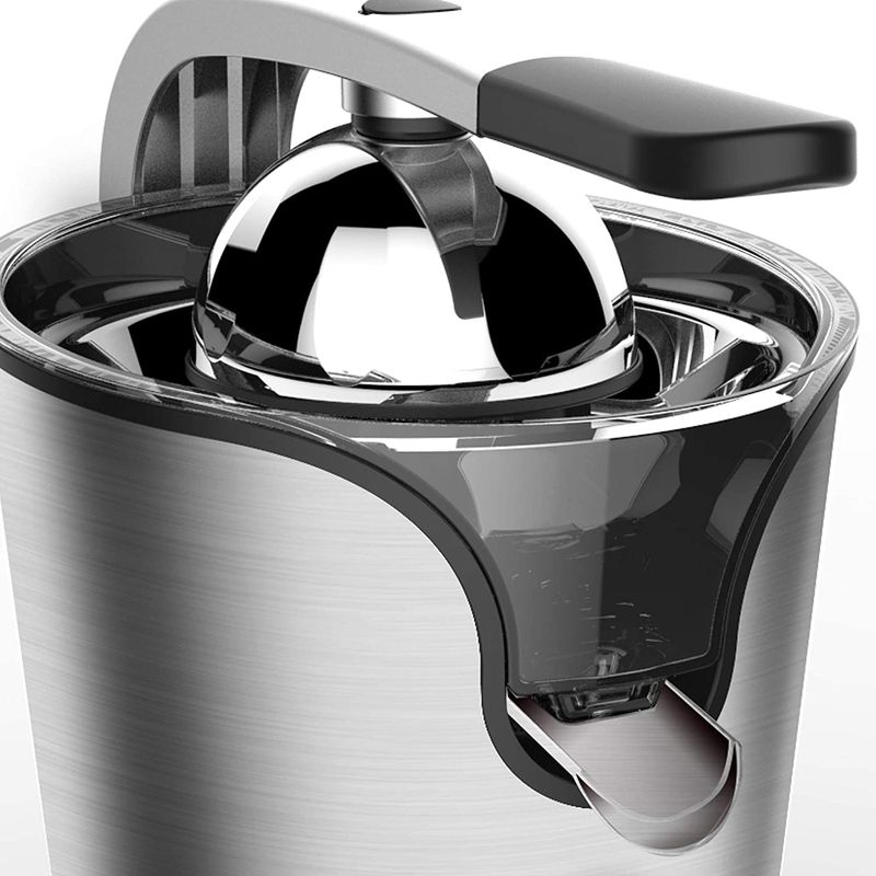 Electronice si Electrocasnice - Electrocasnice bucatarie - Preparare bauturi - Storcatoare de fructe - Storcator de citrice Zilan ZLN1765 din otel inoxidabil, Antiderapant, 2 conuri de dimensiuni diferite - Infinity.ro