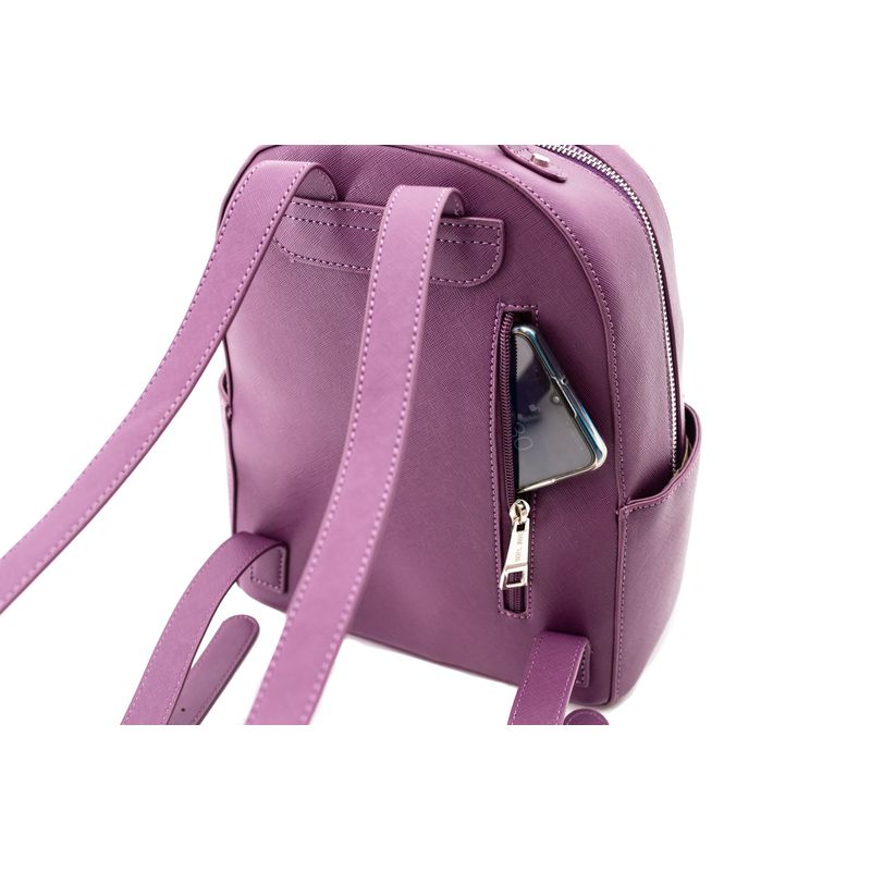 Fashion, accesorii si bijuterii - Femei - Accesorii femei - Genti si rucsacuri femei - Rucsac dama Lamonza Tulip mov 29x23x12 cm - Infinity.ro