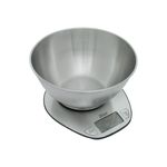 Electronice si Electrocasnice - Electrocasnice bucatarie - Mixere, tocatoare & roboti de bucatarie - Cantare de bucatarie - Cantar alimentar digital Zilan ZLN2960 Gri, ecran LED, indicator de baterie scazuta, inox - Infinity.ro