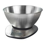 Electronice si Electrocasnice - Electrocasnice bucatarie - Mixere, tocatoare & roboti de bucatarie - Cantare de bucatarie - Cantar alimentar digital Zilan ZLN2960 Gri, ecran LED, indicator de baterie scazuta, inox - Infinity.ro