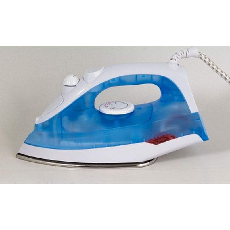 Electronice si Electrocasnice - Ingrijirea tesaturilor - Fiare de calcat - Fier de calcat talpa inox Floria ZLN-8427, Putere 1600W, 180ml, Culoare Alb/Albastru - Infinity.ro