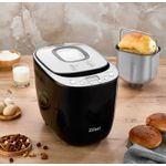 Electronice si Electrocasnice/Electrocasnice bucatarie/Preparare paine/Masini de paine - Masina de facut paine Zilan ZLN5213 Negru, putere 550W, ecran digital, coacere ajustabila - Infinity.ro
