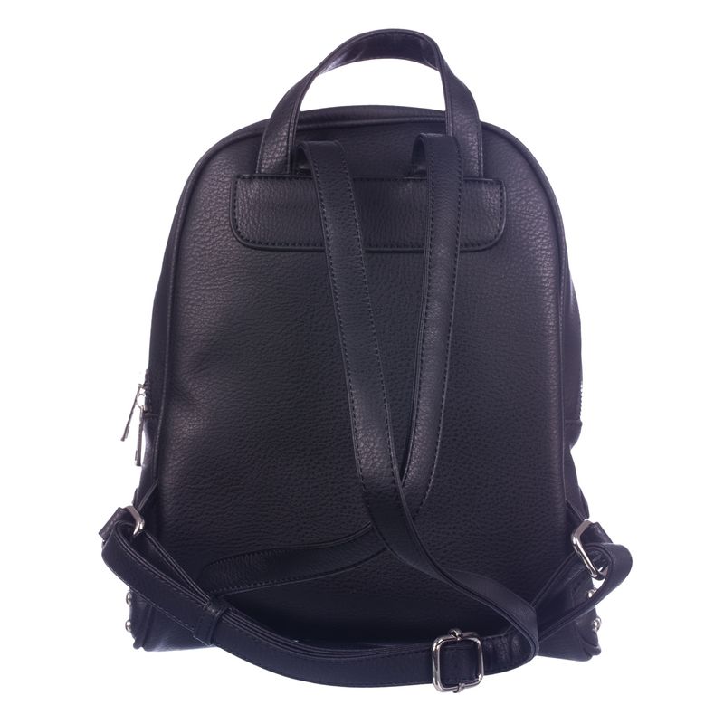 Fashion, accesorii si bijuterii - Femei - Accesorii femei - Genti si rucsacuri femei - Rucsac dama Lamonza Xena negru 25x30x14 cm - Infinity.ro