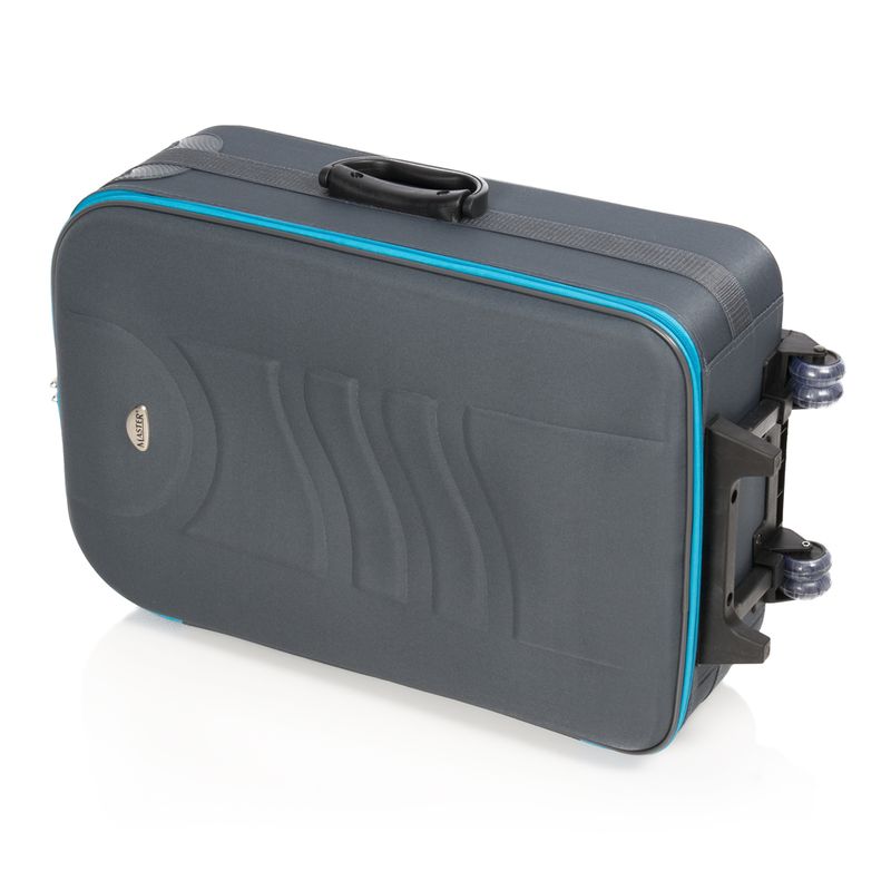 Sport si Outdoor - Articole de voiaj - Trolere - Troler Master Deco, Gri/Albastru, 69 cm - Infinity.ro