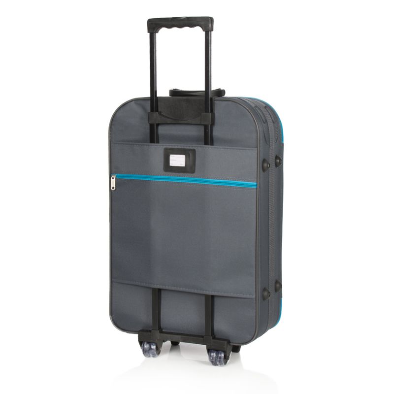 Sport si Outdoor - Articole de voiaj - Trolere - Troler Master Deco, Gri/Albastru, 69 cm - Infinity.ro