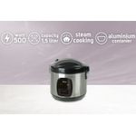 Electronice si Electrocasnice - Electrocasnice bucatarie - Aparate de gatit & desert - Aparate de gatit cu aburi - Aparat de gatit Zilan ZLN2793 2 in 1 pentru gatit orez si alimente la abur, capacitate 1.5L, 500W, sistem anti-alunecare - Infinity.ro