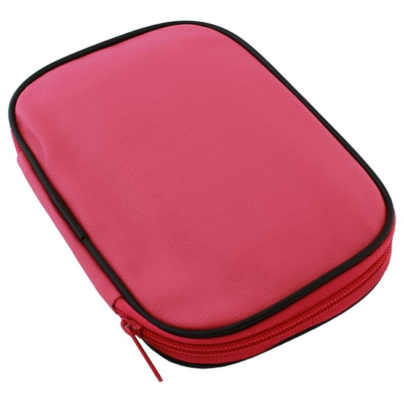 Casa si Gradina - Decoratiuni - DIY - Articole mercerie - Set 50 piese pentru crosetat in husa din piele ecologica, un cadou perfect pentru pasionatii de crosetat sau broderie - Infinity.ro