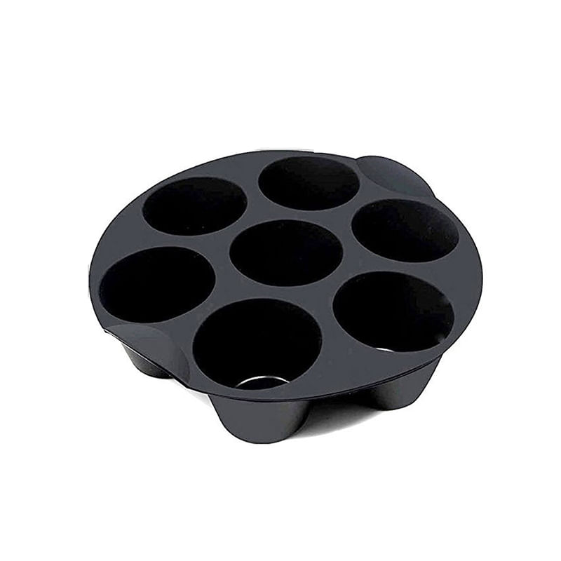 Electronice si Electrocasnice - Electrocasnice bucatarie - Aparate de gatit & desert - Friteuze - Set de 11 accesorii Zilan ZLN8023 pentru friteuza cu aer, diametru 19 cm - Infinity.ro