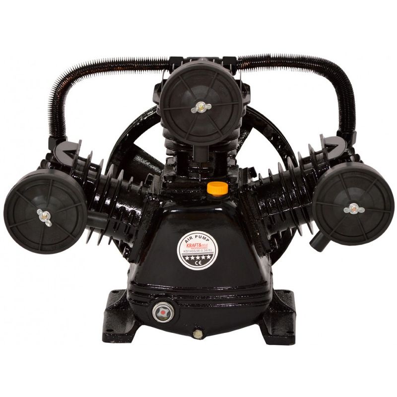 Casa si Gradina - Electrice - Echipamente electrice - Compresoare - Cap compresor de aer cu 3 pistoane 7.5kW 900L/min KraftDele KD1407 TBC - Infinity.ro