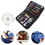 Casa si Gradina - Decoratiuni - DIY - Articole mercerie - Set 129 piese pentru croitorie in husa eleganta, un cadou perfect pentru pasionatii de croitorie - Infinity.ro