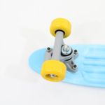 Sport si Outdoor - Role, trotinete si skateboard - Piese si accesorii skateboard, longboard si cruiser - Skateboard Maxtar Snap, 43x11 cm, albastru - Infinity.ro