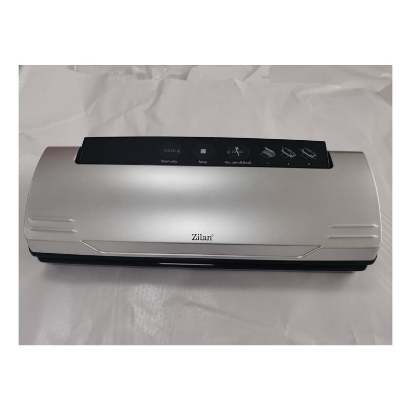 Electronice si Electrocasnice - Electrocasnice bucatarie - Mixere, tocatoare & roboti de bucatarie - Aparate de vidat - Aparat de vidat Zilan ZLN4711 Gri, 110 W, dimensiuni maxima de vidare de 30 cm - Infinity.ro