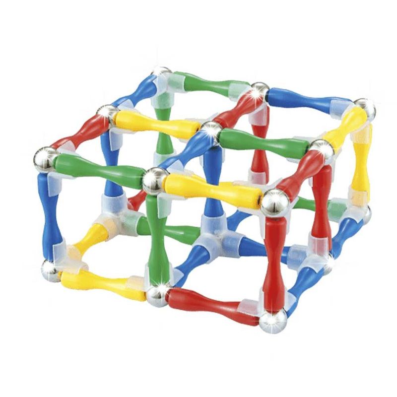 Jucarii, Copii si Bebe - Jucarii si jocuri - Seturi de constructie si cuburi - Seturi de constructie - Joc constructii magnetice 124 piese, 7Toys - Infinity.ro