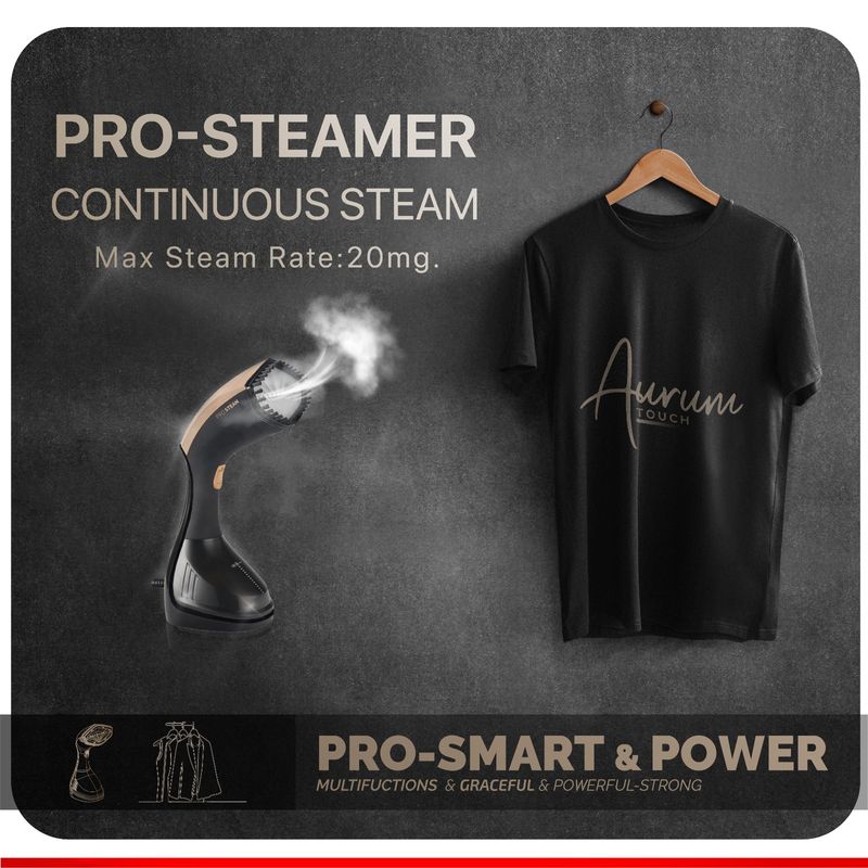 Electronice si Electrocasnice - Ingrijirea tesaturilor - Aparate de calcat cu aburi - Fier de calcat vertical cu aburi Zilan ZLN4254 AURUM, 1500W, 20g/min, 230 ml, ecran LED multi functional - Infinity.ro