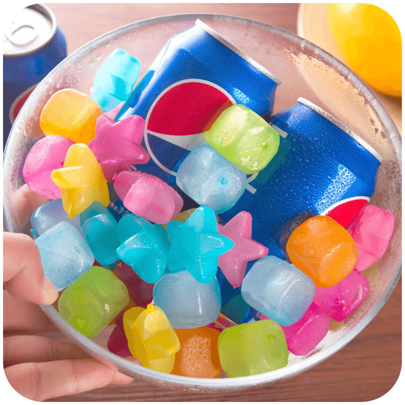 Casa si Gradina - Bucatarie si vesela - Accesorii bar - Forme cuburi de gheata - Set 20 Cuburi Gheata Reutilizabile pentru Racire Bauturi sau Produse de Cofetarie - Infinity.ro
