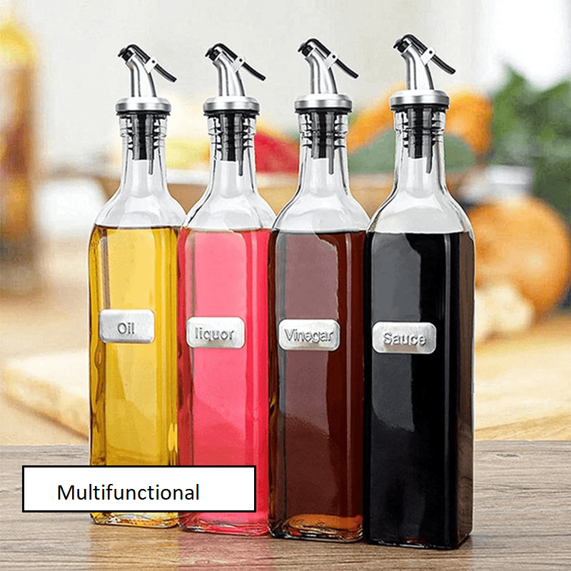 Casa si Gradina - Bucatarie si vesela - Accesorii bar - Tirbusoane si dopuri - Dop cu Picurator si Capac pentru Ulei Otet Vin din ABS - Infinity.ro