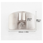 Casa si Gradina - Bucatarie si vesela - Ustensile bucatarie - Razatori si curatatoare - Ustensila Protectie Degete pentru Feliere Alimente din Otel Inoxidabil G Glixicom® - Infinity.ro