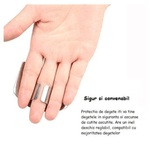 Casa si Gradina - Bucatarie si vesela - Ustensile bucatarie - Razatori si curatatoare - Ustensila Protectie Degete pentru Feliere Alimente din Otel Inoxidabil G Glixicom® - Infinity.ro