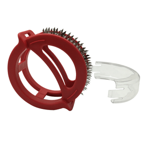 Fragezitor Carne de Tip Roata din Metal si PVC cu Capac de Protectie 11,5 x 12 cm G Glixicom®