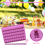 Casa si Gradina - Bucatarie si vesela - Ustensile bucatarie - Forme prajituri - Forma de Silicon pentru 50 de  Jeleuri Ursuleti 19 x 14 cm G Glixicom® - Infinity.ro