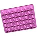 Casa si Gradina - Bucatarie si vesela - Ustensile bucatarie - Forme prajituri - Forma de Silicon pentru 50 de  Jeleuri Ursuleti 19 x 14 cm G Glixicom® - Infinity.ro