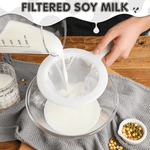 Casa si Gradina - Bucatarie si vesela - Ustensile bucatarie - Site bucatarie, strecuratori si accesorii - Strecuratoare cu Plasa Fina de Tip Filtru din PVC 24 x 14, 5 cm Glixicom - Infinity.ro