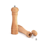 Casa si Gradina - Bucatarie si vesela - Ustensile bucatarie - Rasnite si dozatoare condimente - Set 2 Bucati Rasnita Piper - Sare din Lemn si Metal cu Sistem de Macinare Ceramic Reglabil 22 x 5,5 cm G Glixicom® - Infinity.ro