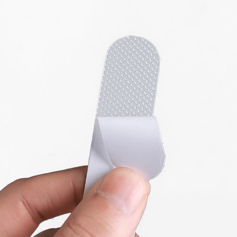 Casa si Gradina - Constructii - Gresie si faianta - Chit si adeziv faianta - Set 12 Bucati Banda Adeziva Antiderapanta din Silicon pentru Baie Trepte sau Podea 20 cm x 2 cm G Glixicom® - Infinity.ro