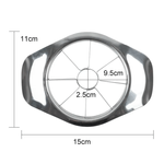 Casa si Gradina - Bucatarie si vesela - Ustensile bucatarie - Razatori si curatatoare - Cutit Feliator Manual pentru Mere din Otel Inoxidabil 15 x 11 cm Glixicom® - Infinity.ro