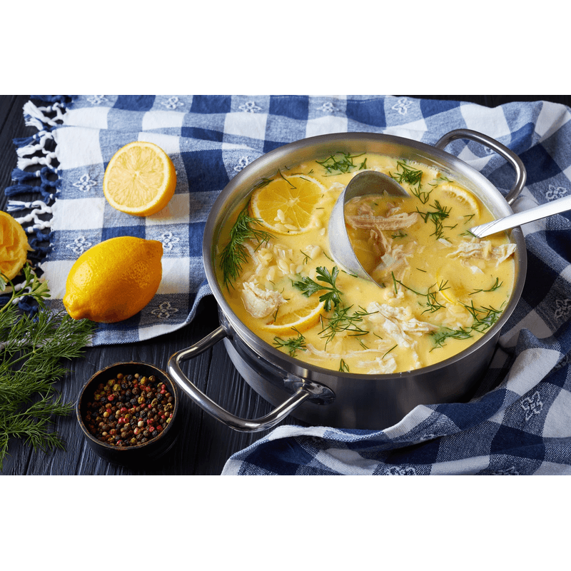 Casa si Gradina - Bucatarie si vesela - Ustensile bucatarie - Polonice, linguri si clesti de bucatarie - Polonic din Inox si PVC 34 cm - Infinity.ro