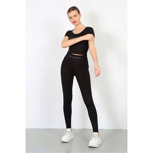 Compleu pentru fitness Melinda, negru,  S
