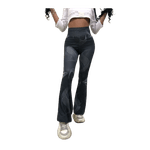 Fashion, accesorii si bijuterii - Femei - Imbracaminte femei - Pantaloni femei - Colanti dama Digital Print Bella, gri,  M - Infinity.ro