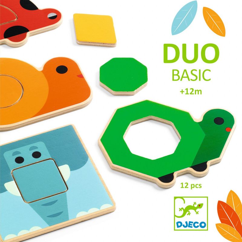 Jucarii, Copii si Bebe - Jucarii si jocuri - Jocuri si puzzle - Puzzle - Jucarii Educative Puzzle duobasic Djeco - Infinity.ro