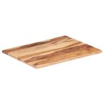 Casa si Gradina - Mobilier - Feronerie si accesorii mobila - Blat de masa, 60 x 80 cm, lemn masiv de sheesham, 25-27 mm - Infinity.ro