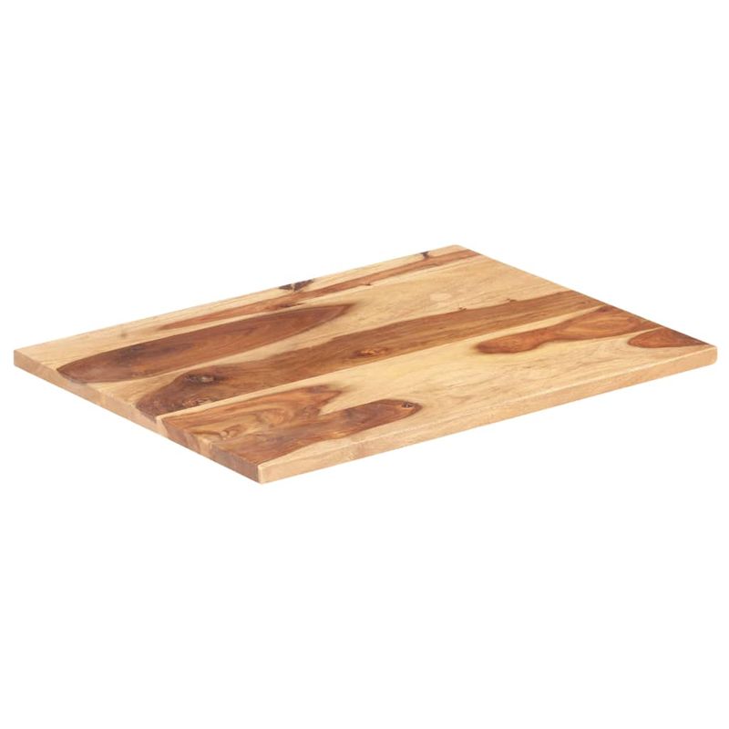 Casa si Gradina - Mobilier - Feronerie si accesorii mobila - Blat de masa, 60 x 80 cm, lemn masiv de sheesham, 25-27 mm - Infinity.ro